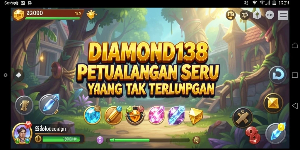 Tampilan gameplay seru dalam DIAMOND138, penuh aksi petualangan.