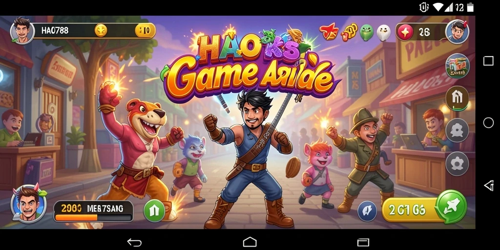 Tangkapan layar HAO788 menampilkan gameplay Arcade yang seru dan adiktif.
