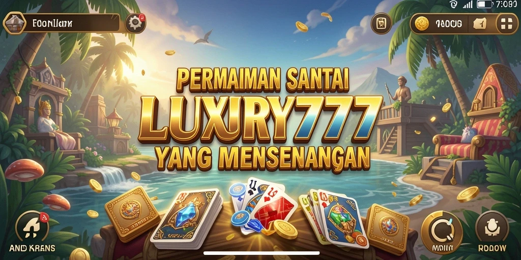 Gameplay LUXURY777 yang menghibur dan penuh warna.