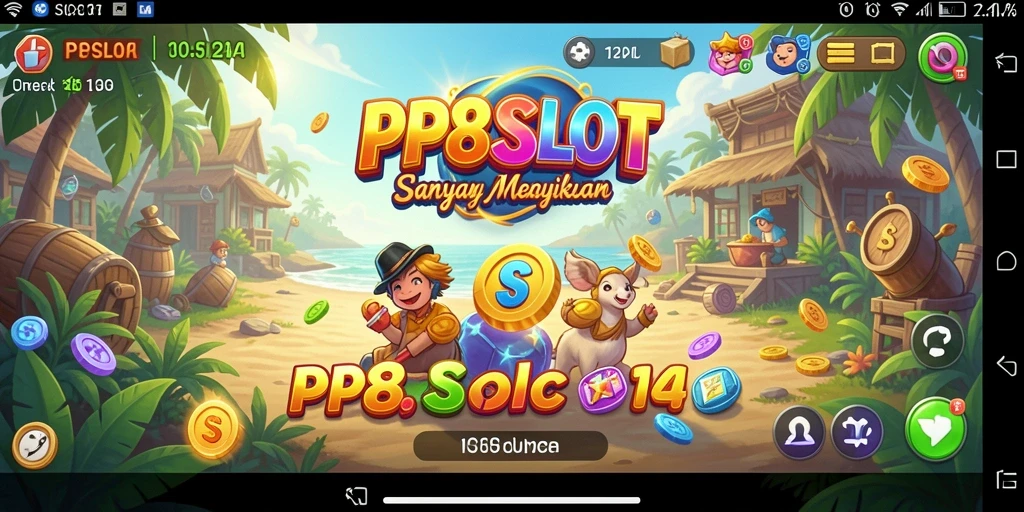 Tampilan gameplay PP8SLOT yang seru dan penuh warna.