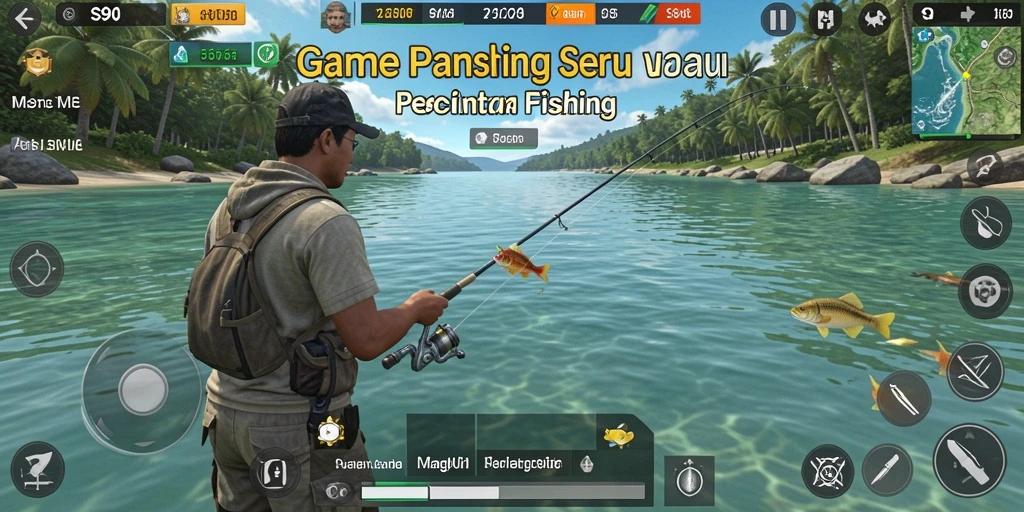 Tampilan luar biasa dari S80 saat memancing ikan di lautan.